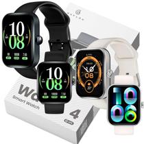 Relógio Smartwatch Conecta Strava Haylou Watch 4 GPS Original Android iOS Siri Tela HD 1.93 IP68