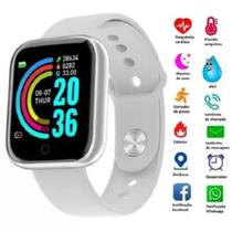 Relogio Smartwatch Digital Masculino e Feminino Bluetooth Ios Android 41mm Branco Relogio Smartwatch Digital Masculino e Feminino Bluetooth Ios Android 41mm Branco