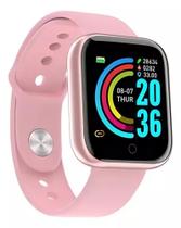 Relogio Smartwatch Digital Masculino e Feminino Bluetooth Ios Android 41mm Rosa Relogio Smartwatch Digital Masculino e Feminino Bluetooth Ios Android 41mm Rosa