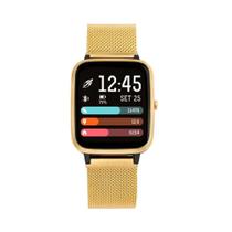 Relógio Smartwatch Dourado Mormaii MOLIFEGAF/7D