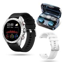Relógio Smartwatch Ecossistema Xiaomi, Haylou Solar Pro Amoled A Prova Dagua com Certificação Militar Fone de Ouvido Bluetooth TWS Com POWER BANK Relógio Smartwatch Ecossistema Xiaomi, Haylou Solar Pro Amoled A Prova Dagua com Certificação Militar Fone de Ouvido Bluetooth TWS Com POWER BANK