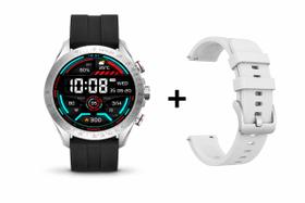 Relógio Smartwatch ecossistema Xiaomi, Haylou Solar Pro, cor Silver, Certificação Militar conecta com Strava, serve para IOS e Android, Pulseira Extra Relógio Smartwatch ecossistema Xiaomi, Haylou Solar Pro, cor Silver, Certificação Militar conecta com Strava, serve para IOS e Android, Pulseira Extra
