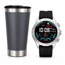 Relógio Smartwatch Ecossistema Xiaomi Haylou Solar Pro Tela Amoled Mais Copo Térmico 473ML Relógio Smartwatch Ecossistema Xiaomi Haylou Solar Pro Tela Amoled Mais Copo Térmico 473ML