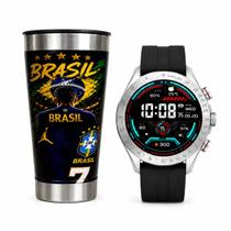 Relógio Smartwatch Ecossistema Xiaomi Haylou Solar Pro Tela Amoled Mais Copo Térmico do Brasil Relógio Smartwatch Ecossistema Xiaomi Haylou Solar Pro Tela Amoled Mais Copo Térmico do Brasil