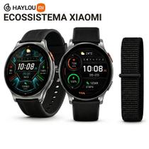 Relogio Smartwatch Ecossistema Xiaomi, Lançamento HAYLOU Solar Lite 2 Amoled, IOS e android Conectividade com Strava Com Pulseira Extra Relogio Smartwatch Ecossistema Xiaomi, Lançamento HAYLOU Solar Lite 2 Amoled, IOS e android Conectividade com Strava Com Pulseira Extra