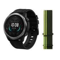 Relógio Smartwatch Ecossistema XiaomiHaylou Solar Neo Amoled A Prova Dagua Original Com Pulseira Extra Sicroniza com STRAVA XIaomiMi