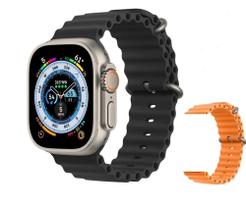 Relogio Smartwatch Faz Recebe Chamadas Baixa Foto + Mostradores