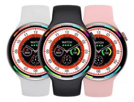 Relógio Smartwatch Feminino E Masculino W28 Pro Redondo