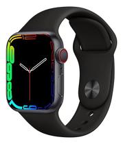 Relogio Smartwatch Feminino Preto Serie 8 Whatsapp Facebook Ligação Original