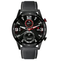 Relógio Smartwatch Glifo G5 executivo pulseira black Faz Recebe Ligações notificações versão global