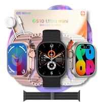 Relógio Smartwatch GS Wear GS10 Ultra Mini Serie 10 42mm Amoled Pulseira Extra Lançamento Chat GPT e Atendimento por gestos