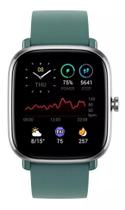 Relógio Smartwatch GTS 2 Mini Verde, Tela 1,55", GPS, À Prova D'Água, Modos Esportivos, Notificações e Sensores de Saúde