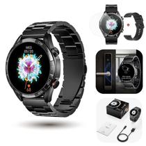 Relógio Smartwatch Haylou Solar 5 Black Tela AMOLED Bluetooth Pulseira Aço Silicone Relógio Smartwatch Haylou Solar 5 Black Tela AMOLED Bluetooth Pulseira Aço Silicone