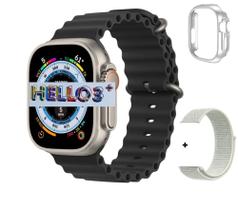 Relogio Smartwatch Hello 3 Plus 49mm Tela Amoled Memoria 4gb