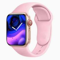 Relogio Smartwatch Hw7 Plus Gps Nfc Faz Chamadas Baixa Foto