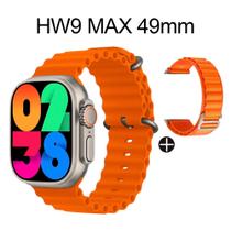 Relógio Smartwatch HW9 ULTRA MAX Tela AMOLED 49mm + Pulseira Extra