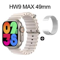 Relógio Smartwatch HW9 ULTRA MAX Tela AMOLED 49mm + Pulseira Extra