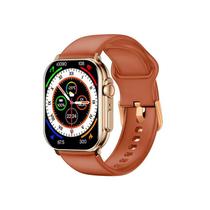 Relógio Smartwatch Imilab Imiki Sf1 Com Bluetooth Rose Gold Laranja - Vila Brasil