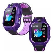 Relógio Smartwatch Infantil Inteligente A prova D'gua C5 Roxo Com Rastreador Chip Faz e Recebe Ligações Envio Já Relógio Smartwatch Infantil Inteligente A prova D'gua C5 Roxo Com Rastreador Chip Faz e Recebe Ligações Envio Já