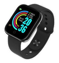 Relógio Smartwatch Inteligente Bluetooth Preto Compativel com Celular