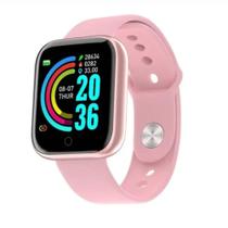 Relógio Smartwatch inteligente D20 Notificações Controle de Música Dados corporais