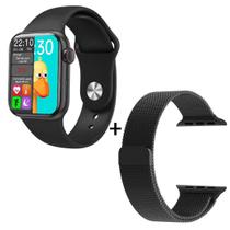 Relógio Smartwatch Inteligente Hw12 Android iOS Bluetooth Masculino E Feminino + Pulseira Metal Extra - Smart Bracelet