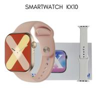 Relógio Smartwatch Inteligente KX10 Android iOS Bluetooth Masculino E Feminino + Pulseira Silicone Extra