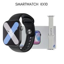 Relógio Smartwatch Inteligente KX10 Android iOS Bluetooth Masculino E Feminino + Pulseira Silicone Extra