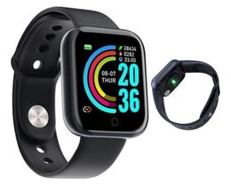 Relógio Smartwatch inteligente monitor de saúde bluetooth - Y68