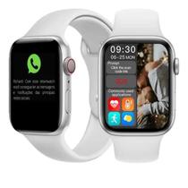 Relogio smartwatch inteligente s8 branco - khostar