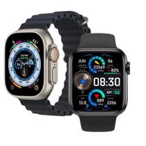 Relogio smartwatch inteligente s9 preto - khostar