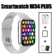 Relogio Smartwatch Inteligente W34 PLUS + FONE i12