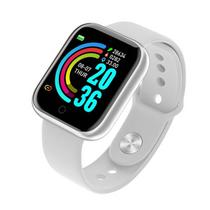 Relogio Smartwatch Inteligente Y68 Branco - Fit Pro