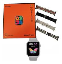 Relógio Smartwatch Kit Ultra 9 Mini 2024 Oferta 4 Pulseiras