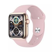 Relogio Smartwatch Lançamento 2024 Watch X Mini 38mm Serie 10 Amoled Chat GPT, Faz e Recebe ligações