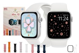 Relogio Smartwatch LaxasFit Mini 10 41mm 8 Pulseira Serie 10 Lançamento