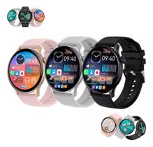 Relógio Smartwatch MA25 Redondo Tela 1.43 Amoled Inteligente NFC Bluetooth 5.2