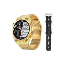 Relógio Smartwatch Mannatech G5 Max Vokuss Caixa Aluminio 49Mm Dourado