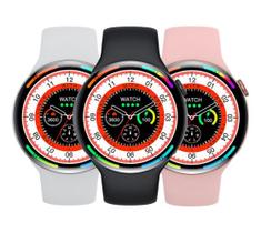 Relógio Smartwatch Masculino E Feminino W28 Pro Redondo Nfc