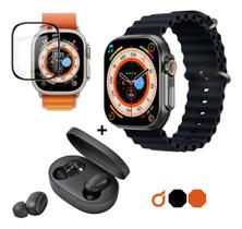 Relógio Smartwatch Masculino Feminino Ultra + Fone S/fio