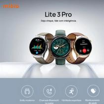 Relogio Smartwatch Mibro Lite 3 Pro XPAW019 - Bluetooth - Pulseira Extra - Cinza