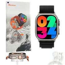 Relógio Smartwatch Microwear Ultra 9 Plus Bluetooth IP68 49mm Chamadas Fitness Tela 2.2 Polegadas Relógio Smartwatch Microwear Ultra 9 Plus Bluetooth IP68 49mm Chamadas Fitness Tela 2.2 Polegadas