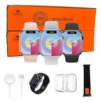 Relógio Smartwatch Microwear W10 Mini Pro 42mm Serie 10 2º Geração 2GB Amoled ChatGPT