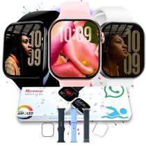 Relógio Smartwatch Microwear W11 Pro Série 11 Tela Amoled Responde Mensagem WhatsApp Notificações Gps Nfc Brindes Relógio Smartwatch Microwear W11 Pro Série 11 Tela Amoled Responde Mensagem WhatsApp Notificações Gps Nfc Brindes