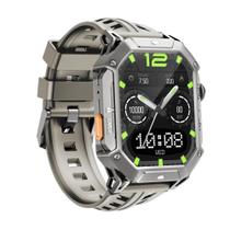Relógio Smartwatch Militar Haylou Iron N1 Tela Amoled 5atm Grey