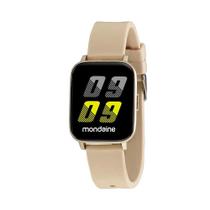 Relógio Smartwatch Mondaine Connect 16001M0MVNV5 35mm Silicone Bege