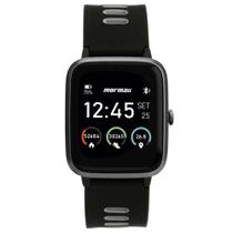 Relogio Smartwatch Mormaii Life Com GPS Full Display, Bluetooth, 5ATM, Touch, Preto - MOLIFEGAA/8C