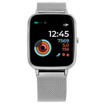 Relógio Smartwatch Mormaii Life Mesh Unissex Full Display Prata - MOLIFEAL/7K