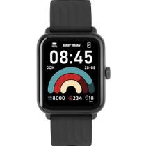 Relogio Smartwatch Mormaii Life Ultra Full Display, GPS, Bluetooth, 5ATM, Touch, Preto MOLIFEUGAA/8P
