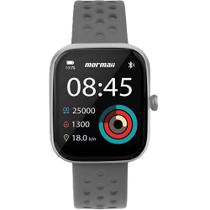 Relógio Smartwatch Mormaii Life Ultra Ref: Molifeuak/8c Prateado